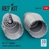 RESKIT RSU48-0361 Su-27 Flanker exhaust nozzles for GWH kit (3D Printed) (1/48)